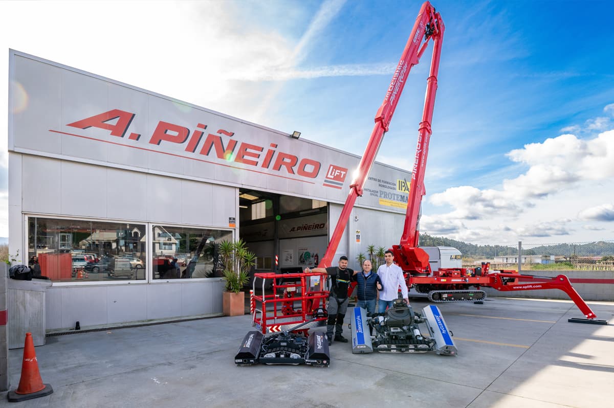 Alquiler de plataformas aéreas - A. Piñeiro Lift