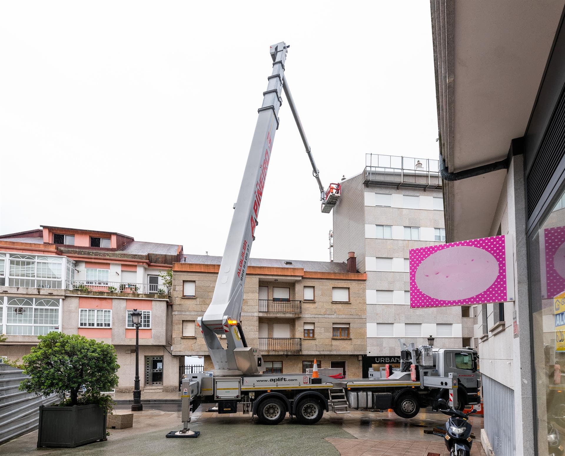 Trabajos de construcción de A. Piñeiro Lift