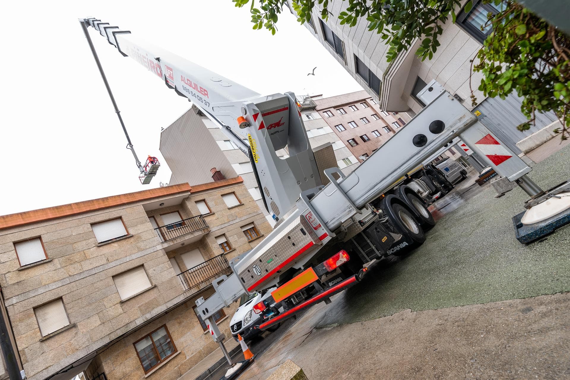 Trabajos de construcción de A. Piñeiro Lift