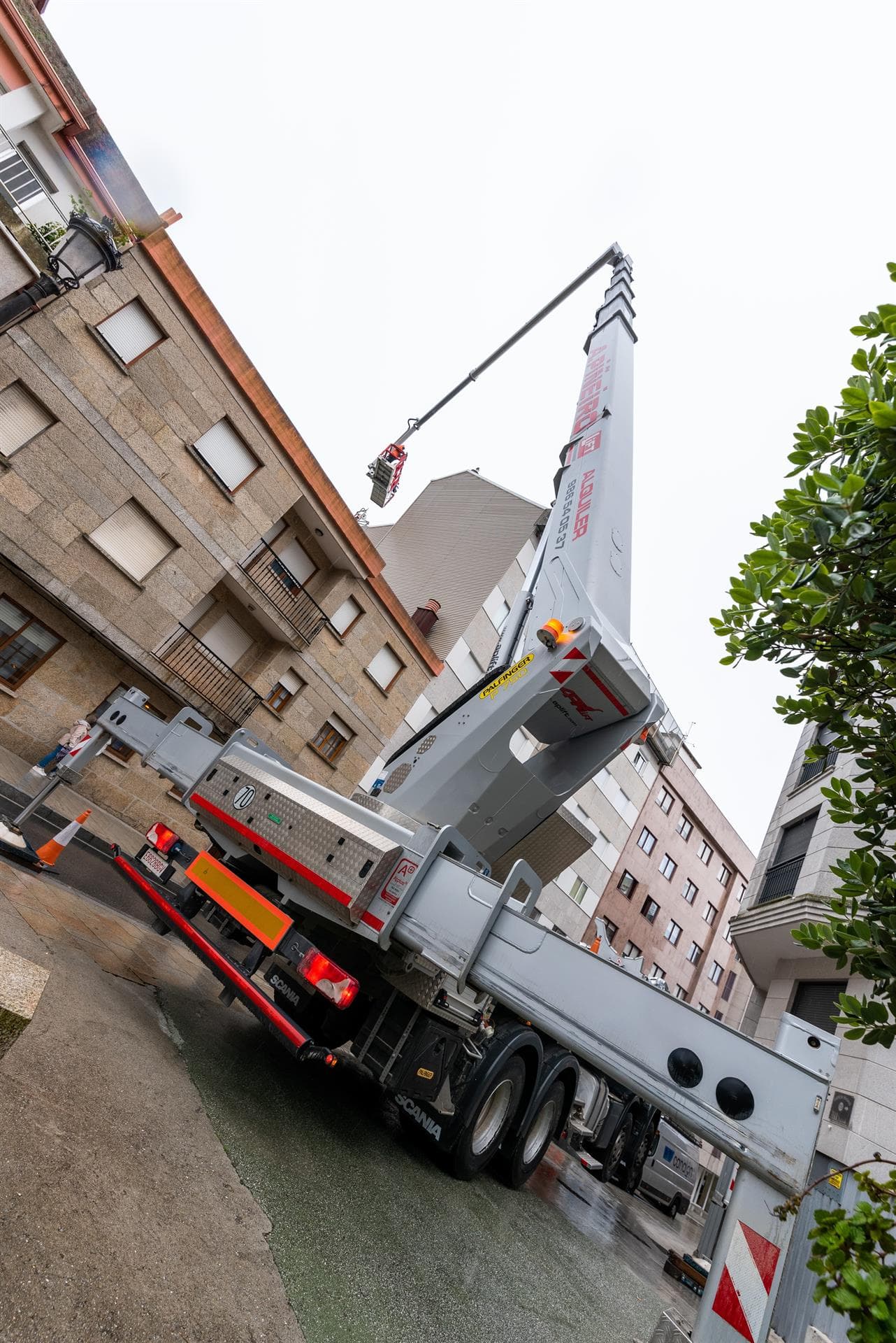 Trabajos de construcción de A. Piñeiro Lift