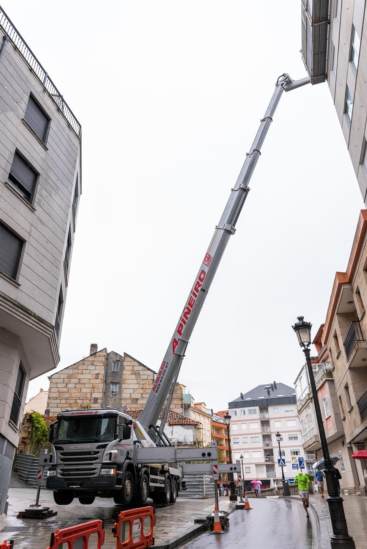 Trabajos de construcción de A. Piñeiro Lift