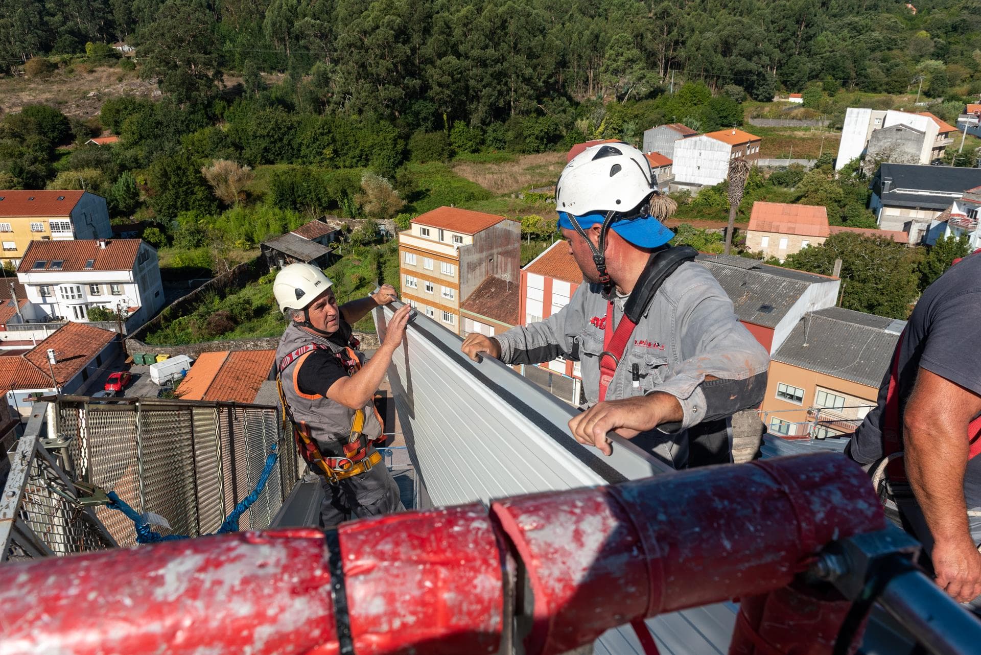 Trabajos de construcción de A. Piñeiro Lift