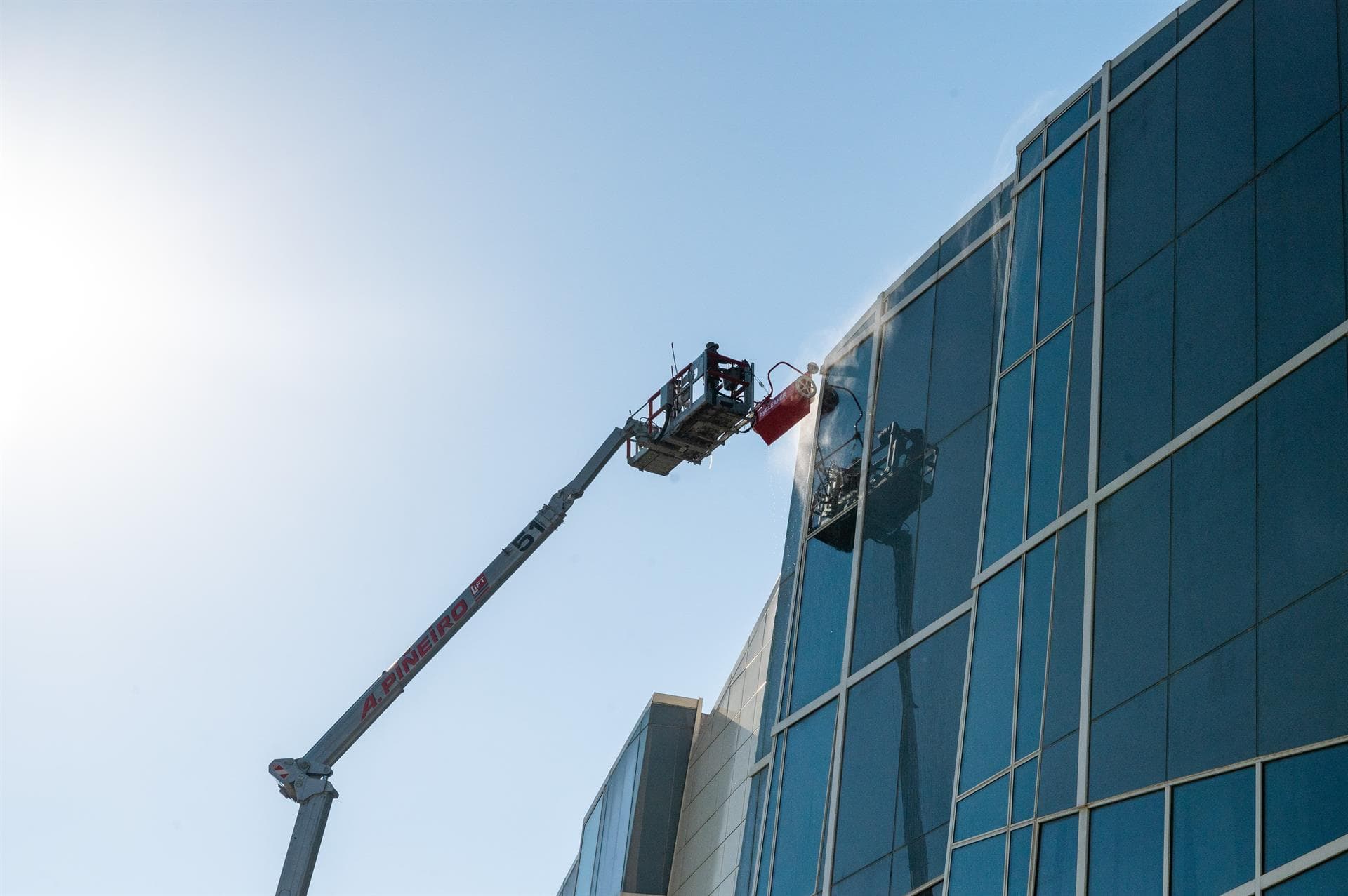 Trabajos de A. Piñeiro Lift con hyCLEANER®