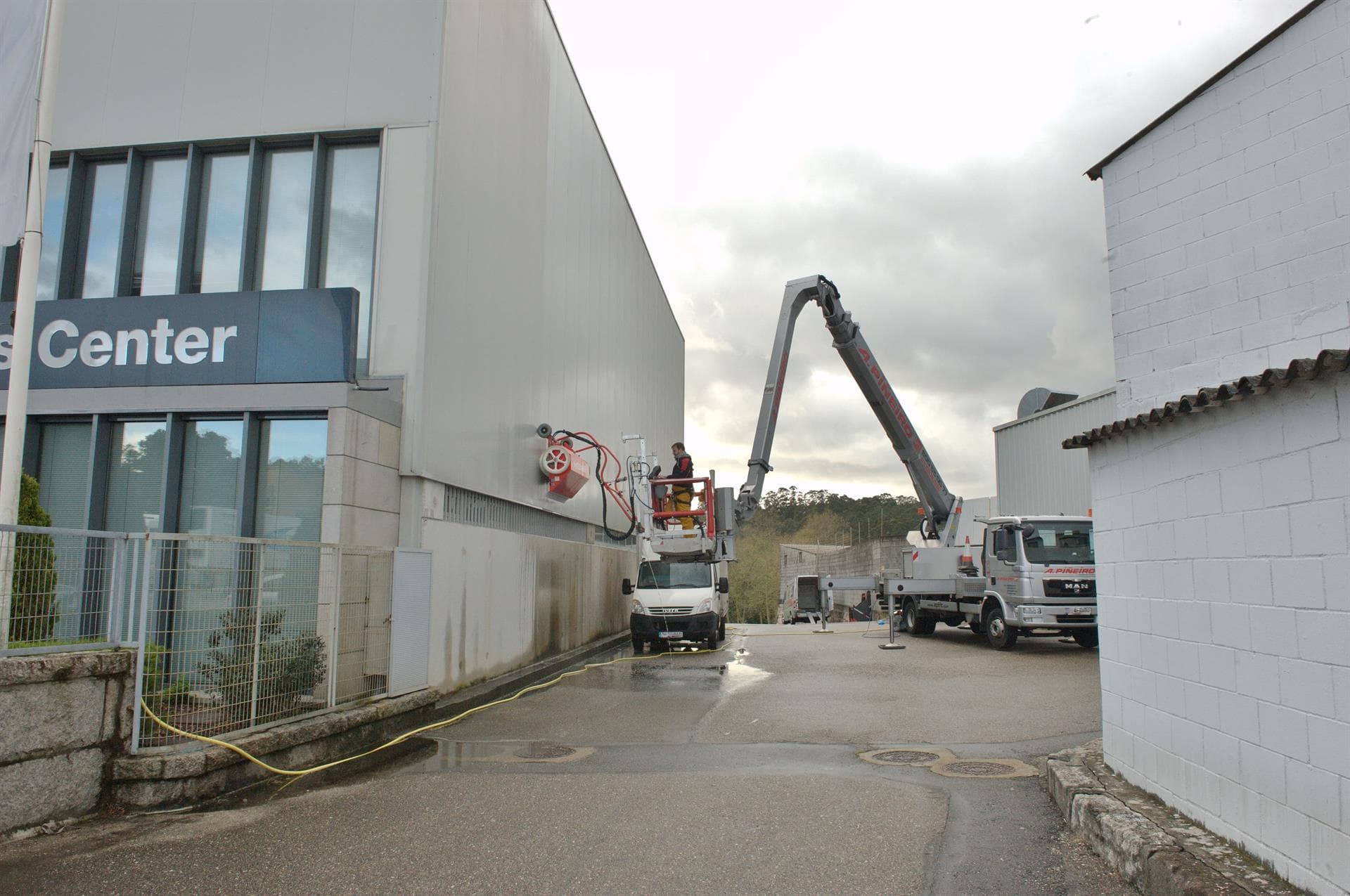 Trabajos de A. Piñeiro Lift con hyCLEANER®