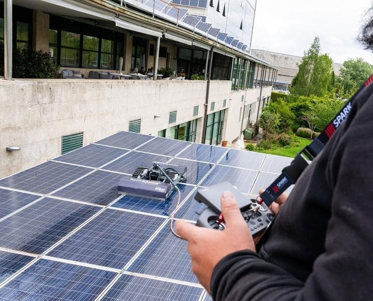 limpieza placas solares