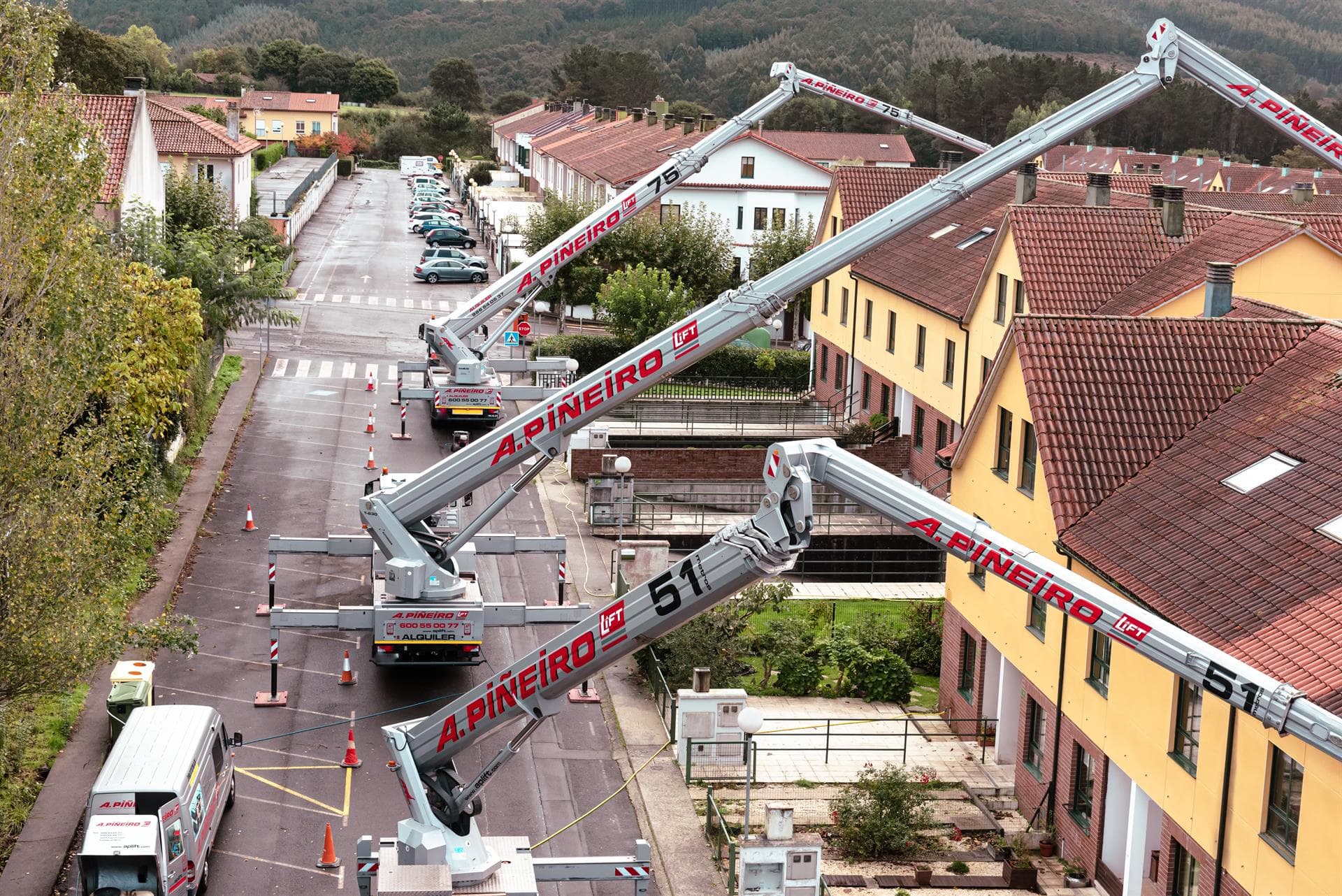 Limpieza de tejados por A. Piñeiro Lift